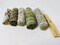 Bholi Sage Plus Sage Smudge Kit Pack of 6 Pure Smudge Sticks for Cleansing Negative Energy and Healing Rituals Consist of Yerba Santa Mugwort White Sage Eucalyptus Blue Sage & Palo Santo Stick